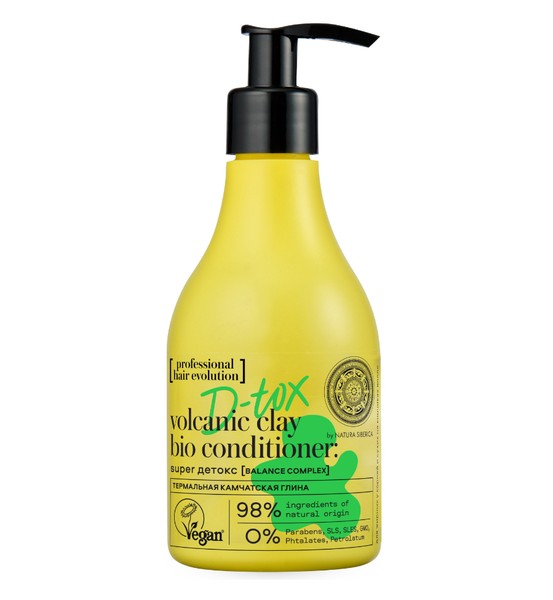 NATURA SIBERICA HAIR EVOLUTION БАЛЬЗАМ Д/ВОЛОС D-TOX SUPER ДЕТОКС БАЛЬЗАМ ДЛЯ ВОЛОС 250 МЛ №1