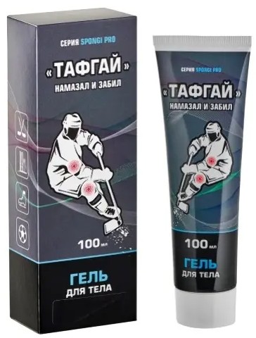 ТАФГАЙ SPONGI PRO ГЕЛЬ Д/ТЕЛА ГЕЛЬ ДЛЯ ТЕЛА  100 МЛ №1