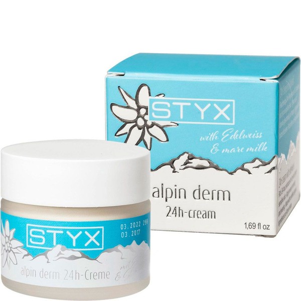 STYX ALPIN DERM ЭДЕЛЬВЕЙС БИО-КРЕМ ДЛЯ ЛИЦА УХОД 24 ЧАСА КРЕМ 50 МЛ №1