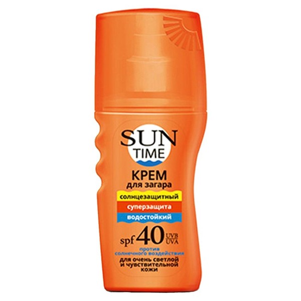 БИОКОН SUN TIME КРЕМ ОТ ЗАГАРА СУПЕРЗАЩИТНЫЙ SPF40 КРЕМ СОЛНЦЕЗАЩИТНЫЙ 150 МЛ №1