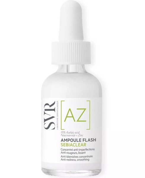 SVR SEBIACLEAR AMPOULE FLASH КОНЦЕНТРАТ ДЛЯ ЧУВСТВИТЕЛЬНОЙ КОЖИ СКЛОННОЙ К АКНЕ КОСМЕТИЧЕСКИЙ КОНЦЕНТРАТ  30 МЛ №1