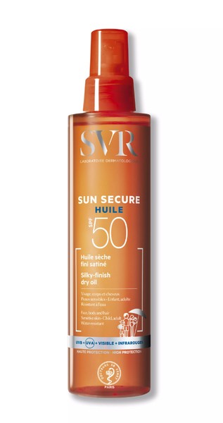 SVR SUN SECURE БЕЗОПАСНОЕ СОЛНЦЕ СУХОЕ МАСЛО SPF50 КОСМЕТИЧЕСКОЕ МАСЛО  200 МЛ №1