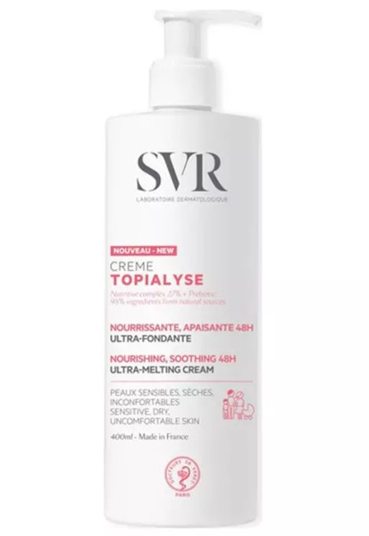 SVR TOPIALYSE КРЕМ ПИТАТЕЛЬНЫЙ ДЛЯ СУХОЙ И ЧУВСТВИТЕЛЬНОЙ КОЖИ КОСМЕТИЧЕСКИЙ КРЕМ  400 МЛ №1