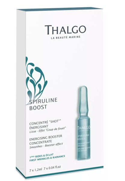 THALGO SPIRULINE BOOST КОНЦЕНТРАТ Д/ЛИЦА ЭНЕРГИЗИРУЮЩИЙ ИНТЕНСИВНЫЙ КОСМЕТИЧЕСКИЙ КОНЦЕНТРАТ  1,2 МЛ №7