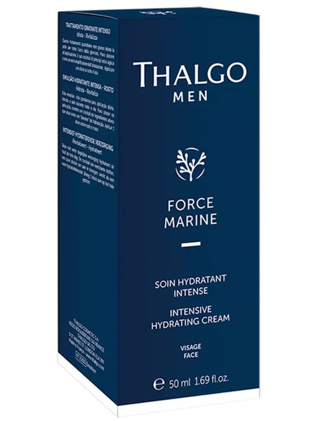 THALGO MEN FORCE MARINE КРЕМ Д/ЛИЦА УВЛАЖНЯЮЩИЙ ИНТЕНСИВНЫЙ КРЕМ ДЛЯ ЛИЦА  50 МЛ №1