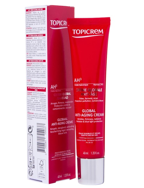 TOPICREM AH3 КРЕМ Д/ЛИЦА АНТИВОЗРАСТНОЙ КРЕМ ДЛЯ ЛИЦА 40 МЛ №1