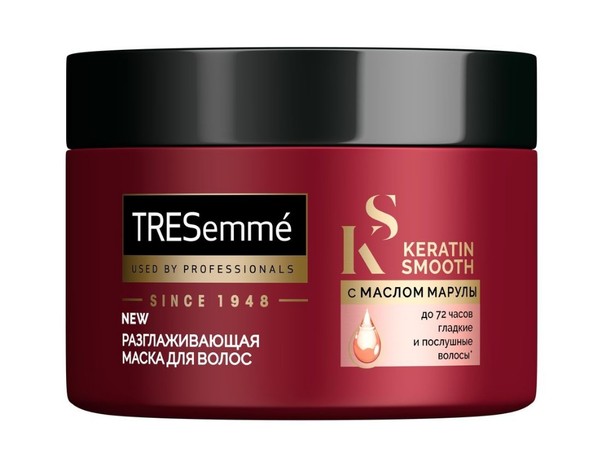 TRESEMME KERATIN SMOOTH МАСКА ДЛЯ ВОЛОС РАЗГЛАЖИВАЮЩАЯ КОСМЕТИЧЕСКАЯ МАСКА 300 МЛ №1