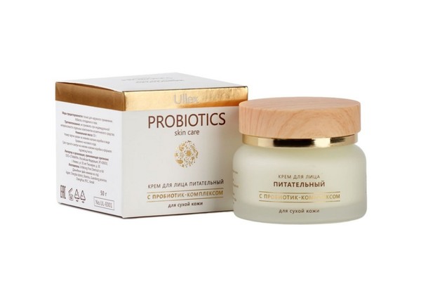 ULLEX PROBIOTICS КРЕМ Д/ЛИЦА ПИТАТ Д/СУХОЙ КОЖИ КРЕМ ДЛЯ ЛИЦА 50 Г №1