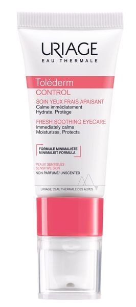 URIAGE TOLEDERM CONTROL КРЕМ Д/КОЖИ КОНТУРА ГЛАЗ УСПОКАИВАЮЩИЙ КОСМЕТИЧЕСКИЙ КРЕМ  15 МЛ №1