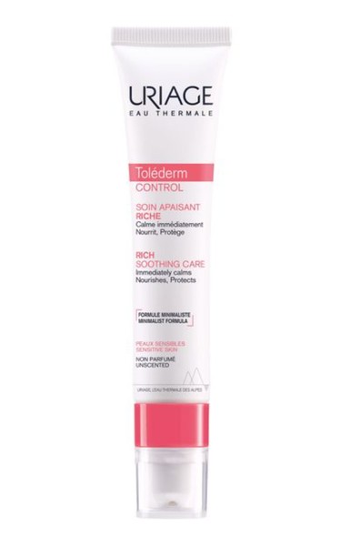 URIAGE TOLEDERM CONTROL КРЕМ Д/ГИПЕРЧУВСТВ КОЖИ ЛИЦА ИНТЕНСИВН УСПОК ОБОГАЩ КОСМЕТИЧЕСКИЙ КРЕМ  40 МЛ №1