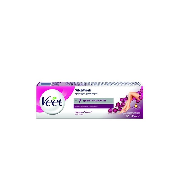 VEET SUPREM ESSENCE КРЕМ Д/ДЕПИЛ С АРОМ БАРХАТНОЙ РОЗЫ И ЭФИРНЫМИ МАСЛАМИ КРЕМ ДЛЯ ДЕПИЛЯЦИИ 90 МЛ №1