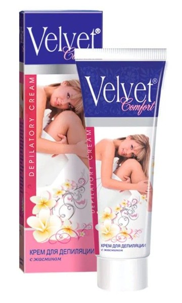 VELVET КРЕМ Д/ДЕПИЛЯЦИИ С ЖАСМИНОМ КРЕМ ДЛЯ ДЕПИЛЯЦИИ 100 МЛ №1