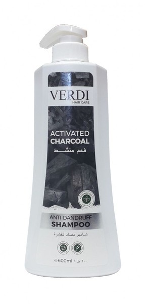 VERDI ШАМПУНЬ Д/ВОЛОС П/ПЕРХОТИ С АКТИВ ДРЕВЕСНЫМ УГЛЕМ ШАМПУНЬ ДЛЯ ВОЛОС 600 МЛ №1