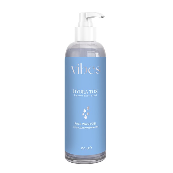 VIBES HYDRA TOX ГЕЛЬ Д/УМЫВАНИЯ С ГИАЛУРОН КИСЛОТОЙ ГЕЛЬ ДЛЯ УМЫВАНИЯ 150 МЛ №1