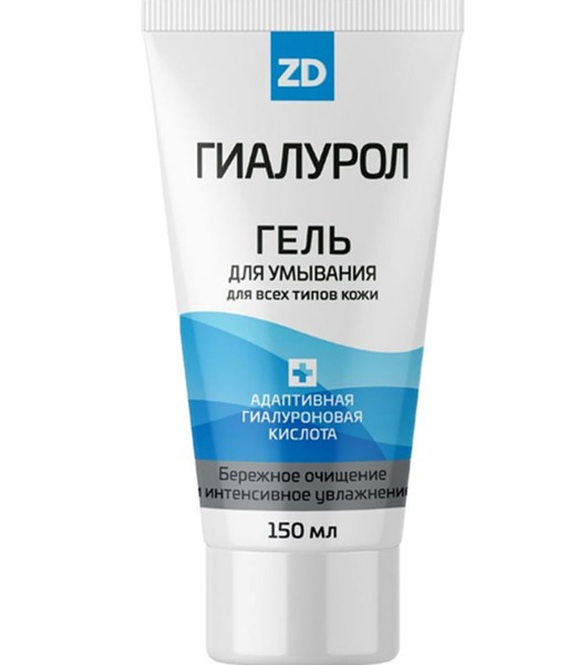 ГИАЛУРОЛ ZD ГЕЛЬ ДЛЯ УМЫВАНИЯ УВЛАЖНЯЮЩИЙ ГЕЛЬ ДЛЯ УМЫВАНИЯ 150 МЛ №1