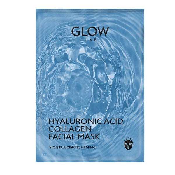 GLOW LAB МАСКА ДЛЯ ЛИЦА ГИАЛУРОНОВАЯ КИСЛОТА-КОЛЛАГЕН МАСКА ДЛЯ ЛИЦА 25 МЛ №1