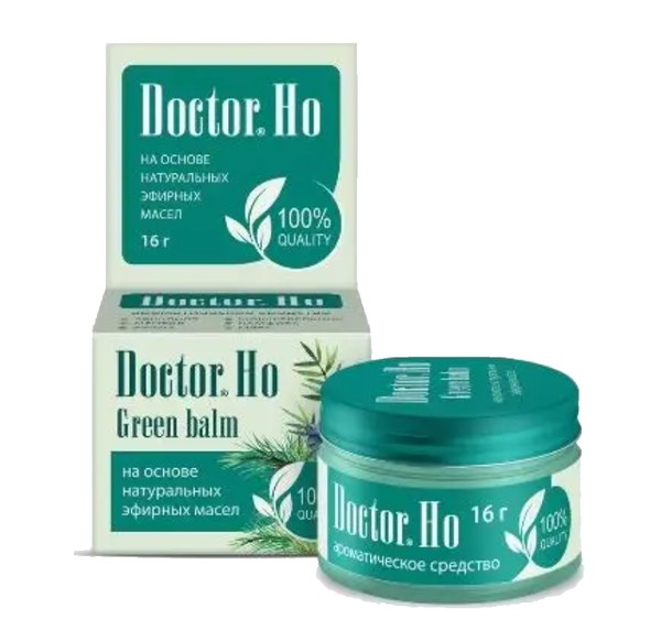 ДОКТОР ХО/DOCTOR HO БАЛЬЗАМ ЗЕЛЕНЫЙ КОСМЕТИЧЕСКИЙ БАЛЬЗАМ 16 Г №1
