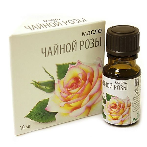 МЕДИКОМЕД МАСЛО ЧАЙНОЙ РОЗЫ ДЛЯ АРОМАТЕРАПИИ ЭФИРНОЕ МАСЛО  10 МЛ №1