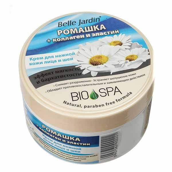 BELLE JARDIN BIO SPA КРЕМ Д/ЛИЦА/ШЕИ ИНТЕНС ОМОЛАЖ РОМАШКА/КОЛЛАГЕН/ЭЛАСТИН КРЕМ ДЛЯ ЛИЦА И ШЕИ 200 МЛ №1