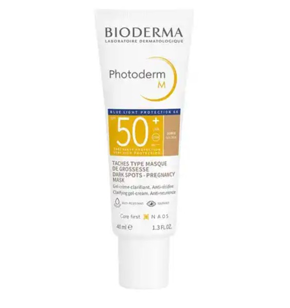 BIODERMA PHOTODERM M КРЕМ-ГЕЛЬ Д/ЛИЦА СОЛНЦЕЗАЩИТНЫЙ SPF 50+ ТЕМНЫЙ КРЕМ СОЛНЦЕЗАЩИТНЫЙ  40 МЛ №1
