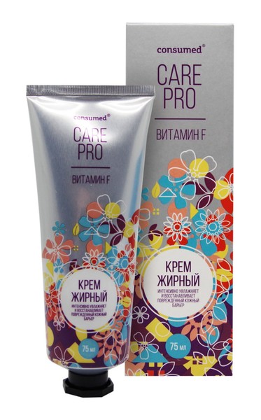 CONSUMED CARE PRO ВИТАМИН F КРЕМ ЖИРНЫЙ КОСМЕТИЧЕСКИЙ КРЕМ  75 МЛ №1