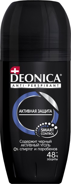 DEONICA FOR MEN АНТИПЕРСПИРАНТ АКТИВНАЯ ЗАЩИТА ДЕЗОДОРАНТ 50 МЛ №1