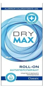 DRYMAX CLASSIC АНТИПЕРСПИРАНТ РОЛИКОВЫЙ ОТ ОБИЛЬНОГО ПОТООТДЕЛЕНИЯ ДЕЗОДОРАНТ ШАРИКОВЫЙ  50 МЛ №1