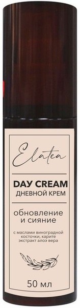 ELATEA КРЕМ ДЛЯ ЛИЦА ДНЕВНОЙ ОБНОВЛЕНИЕ И СИЯНИЕ КОСМЕТИЧЕСКИЙ КРЕМ  50 МЛ №1