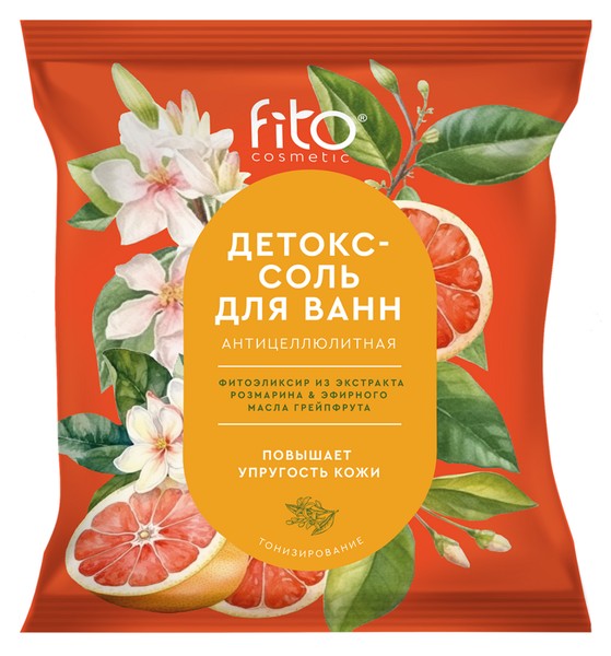 ELIXIRICA СОЛЬ Д/ВАНН ДЕТОКС АНТИЦЕЛЛЮЛИТНАЯ СОЛЬ ДЛЯ ВАННЫ  500 Г №1