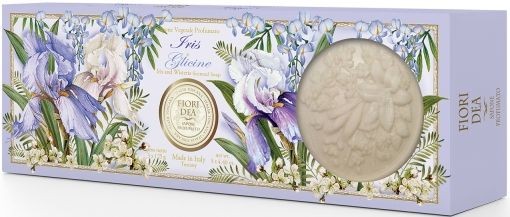 FIORI DEA МЫЛО КУСКОВОЕ ИРИС/ГЛИЦИНИЯ КОСМЕТИЧЕСКОЕ МЫЛО 125 Г №3