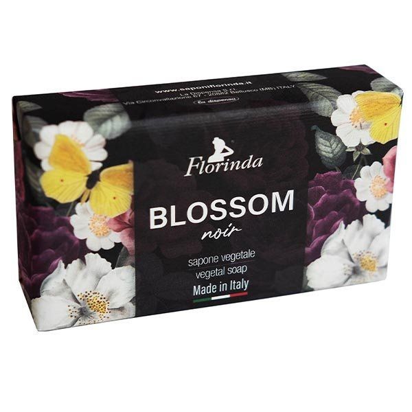 FLORINDA BLOSSOM МЫЛО ТУАЛЕТНОЕ ТВЕРДОЕ ЧЕРНЫЕ ЦВЕТЫ КОСМЕТИЧЕСКОЕ МЫЛО  200 Г №1
