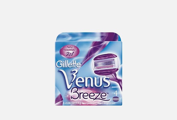GILLETTE VENUS BREEZE СМЕННАЯ КАССЕТА Д/БРИТЬЯ КАССЕТЫ   №4