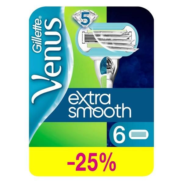 GILLETTE VENUS EMBRACE СМЕННАЯ КАССЕТА Д/БРИТЬЯ КАССЕТЫ   №6