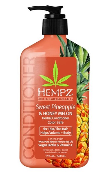HEMPZ THE SECRET IS IN THE SEED КОНДИЦИОНЕР Д/ТОНКИХ/ЛИШЕННЫХ ОБЪЕМА ВОЛОС АНАНАС+МЕДОВАЯ ДЫНЯ КОСМЕТИЧЕСКИЙ КОНДИЦИОНЕР  500 МЛ №1