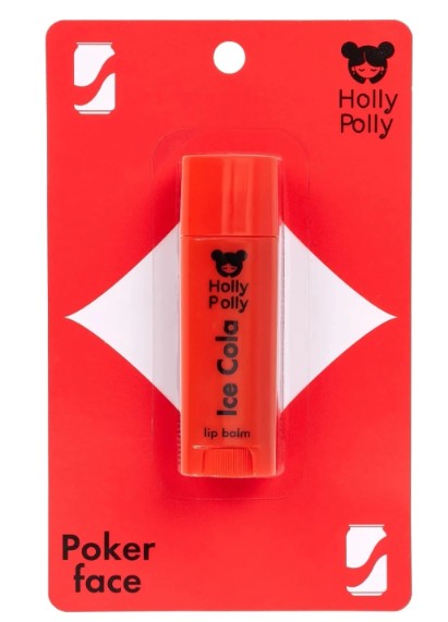 HOLLY POLLY POKER FACE БАЛЬЗАМ Д/ГУБ ICE COLA БАЛЬЗАМ ДЛЯ ГУБ 4,8 Г №1