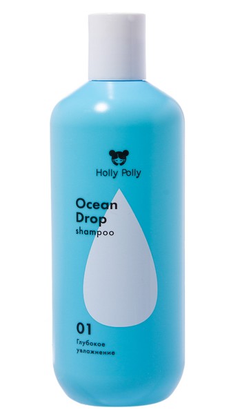 HOLLY POLLY OCEAN DROP ШАМПУНЬ Д/ВОЛОС УВЛАЖНЯЮЩИЙ ШАМПУНЬ ДЛЯ ВОЛОС 400 МЛ №1