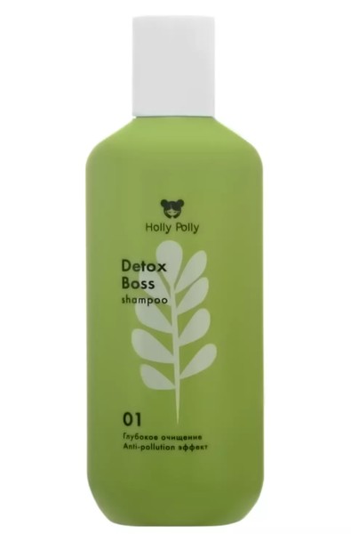 HOLLY POLLY DETOX BOSS ШАМПУНЬ Д/ВОЛОС ОБНОВЛЯЮЩИЙ ШАМПУНЬ ДЛЯ ВОЛОС 250 МЛ №1