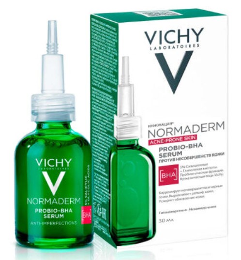 VICHY NORMADERM PROBIO-BHA СЫВОРОТКА П/НЕСОВЕРШЕНСТВ КОЖИ ПРОБИОТИЧ ОБНОВЛЯЮЩ СЫВОРОТКА  30 МЛ №1