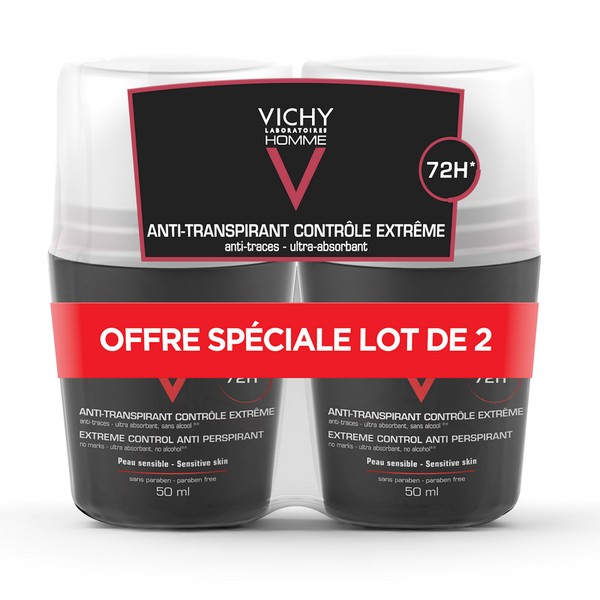 VICHY HOMME ДЕЗОДОРАНТ-АНТИПЕРСПИРАНТ 72 ЧАСА П/ИЗБЫТ ПОТООТДЕЛ ДЕЗОДОРАНТ  50 МЛ №2