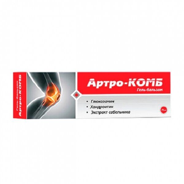 VITALIFE/VITASCIENCE АРТРО-КОМБ ГЕЛЬ-БАЛЬЗАМ Д/ТЕЛА КОСМЕТИЧЕСКИЙ ГЕЛЬ 75 МЛ №1