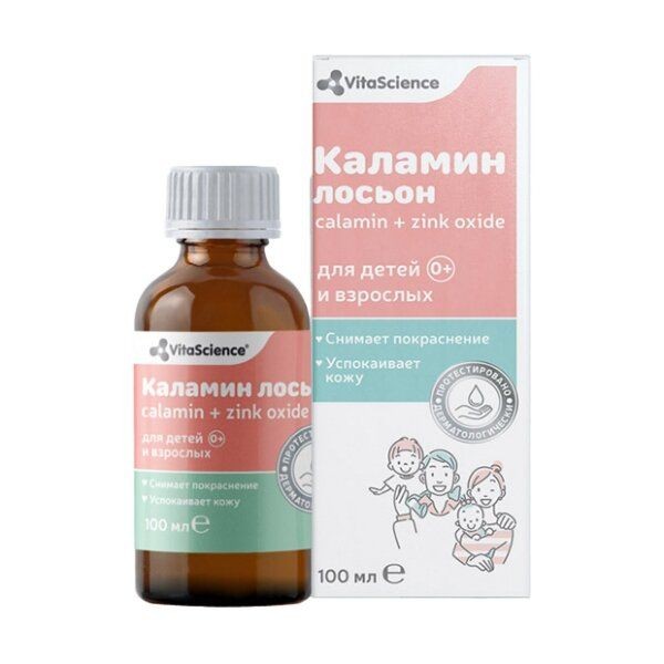 VITALIFE/VITASCIENCE КАЛАМИН ЛОСЬОН КОСМЕТИЧЕСКИЙ ЛОСЬОН 100 МЛ №1
