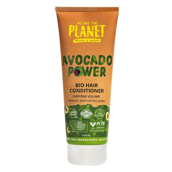 WE ARE THE PLANET AVOCADO POWER БАЛЬЗАМ Д/ВОЛОС ОБЪЕМ И СИЛА БАЛЬЗАМ ДЛЯ ВОЛОС  200 МЛ №1