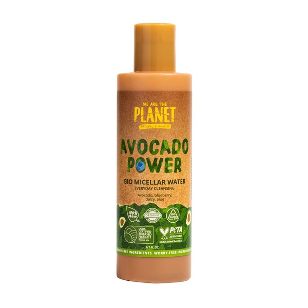 WE ARE THE PLANET AVOCADO POWER ВОДА МИЦЕЛЛЯРНАЯ ЕЖЕДНЕВНЫЙ УХОД ВОДА МИЦЕЛЛЯРНАЯ  200 МЛ №1