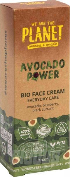 WE ARE THE PLANET AVOCADO POWER ГЕЛЬ Д/УМЫВАНИЯ ЕЖЕДНЕВНЫЙ УХОД ГЕЛЬ ДЛЯ УМЫВАНИЯ  150 МЛ №1
