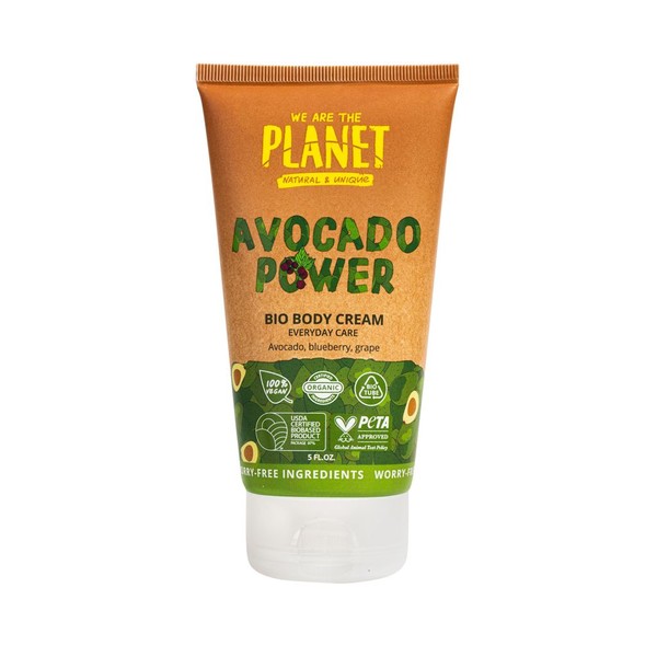 WE ARE THE PLANET AVOCADO POWER КРЕМ Д/ТЕЛА ЕЖЕДНЕВНЫЙ УХОД КРЕМ ДЛЯ ТЕЛА  150 МЛ №1