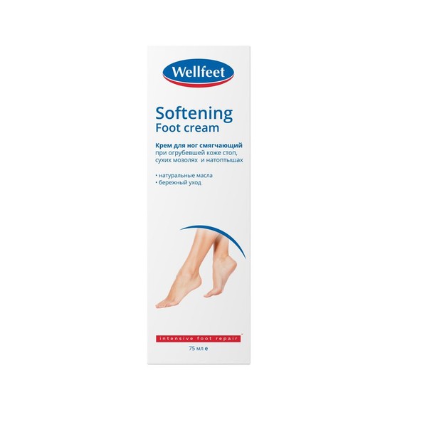 WELLFEET/ВЕЛЛФИТ КРЕМ Д/НОГ СМЯГЧАЮЩИЙ КРЕМ ДЛЯ НОГ 75 МЛ №1
