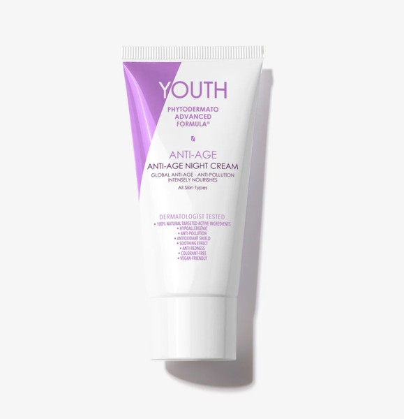 YOUTH ANTI-AGE КРЕМ НОЧНОЙ АНТИВОЗРАСТНОЙ КРЕМ ДЛЯ ЛИЦА И ШЕИ  50 МЛ №1