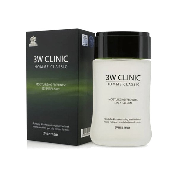 3W CLINIC ТОНИК УВЛАЖНЯЮЩИЙ ДЛЯ МУЖЧИН
