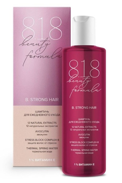 8.1.8 BEAUTY FORMULA B. STRONG HAIR ШАМПУНЬ ДЛЯ ЕЖЕДНЕВНОГО УХОДА (8.1.8 БЬЮТИ ФОРМУЛА)