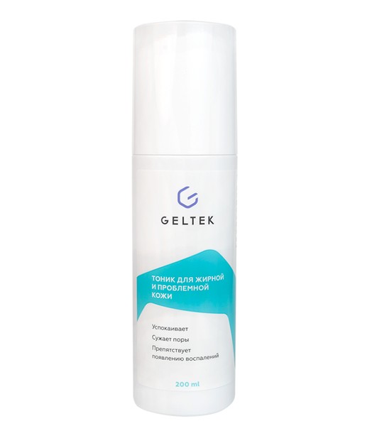 ГЕЛЬТЕК ANTI-ACNE ТОНИК Д/ЛИЦА Д/ЖИРНОЙ И ПРОБЛЕМНОЙ КОЖИ  КОСМЕТИЧЕСКИЙ ТОНИК 200 Г №1